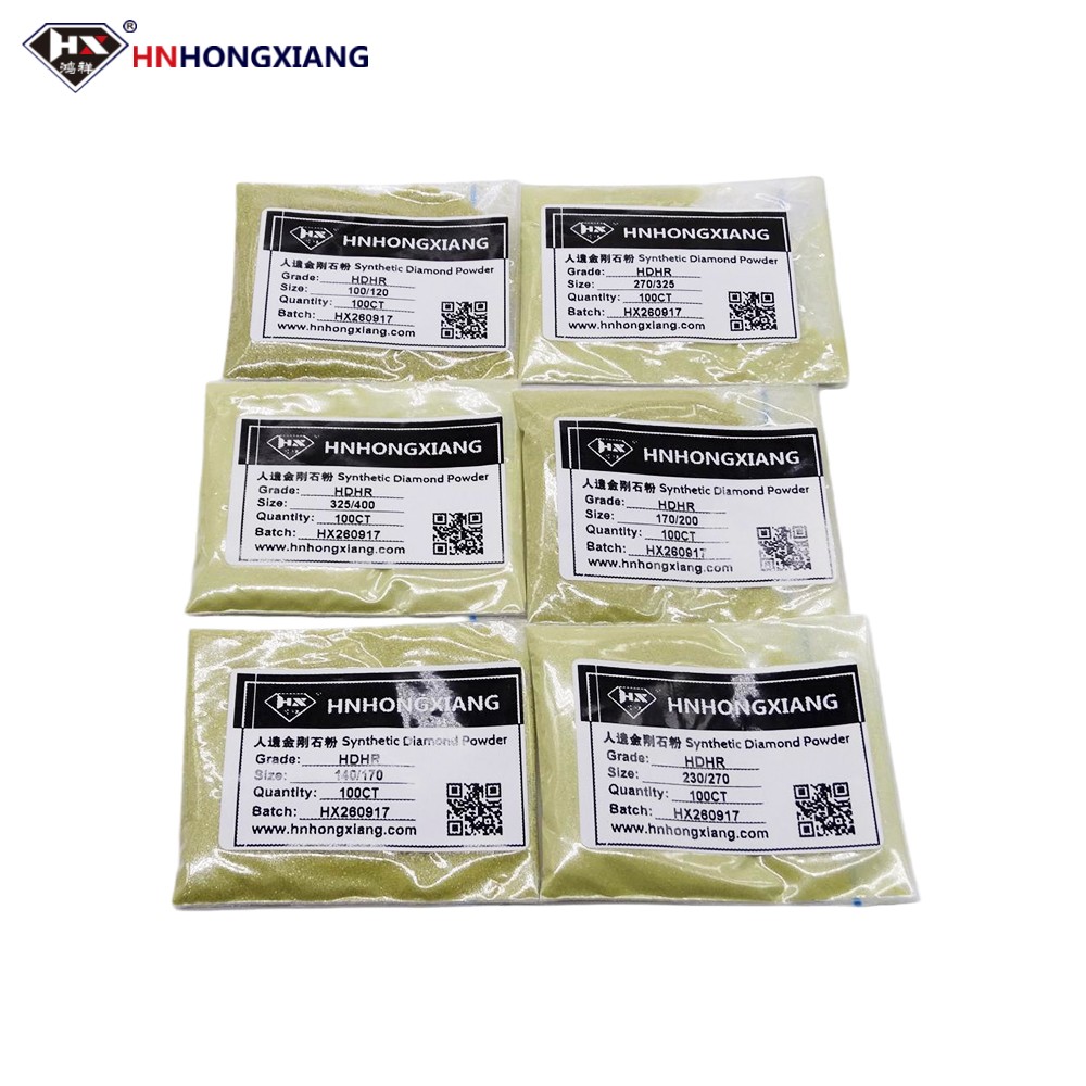 HDHR Crushed Diamond Grit (Type II Yellow)