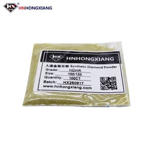 HDHR crushed diamond grit 100/120 in factory packing