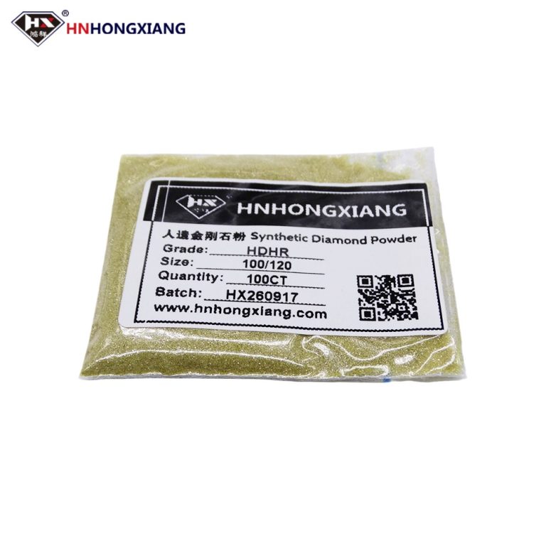 HDHR crushed diamond grit 100/120 in factory packing