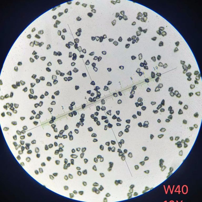HDY Monocrystalline Diamond Micron Powder W40 crystal form