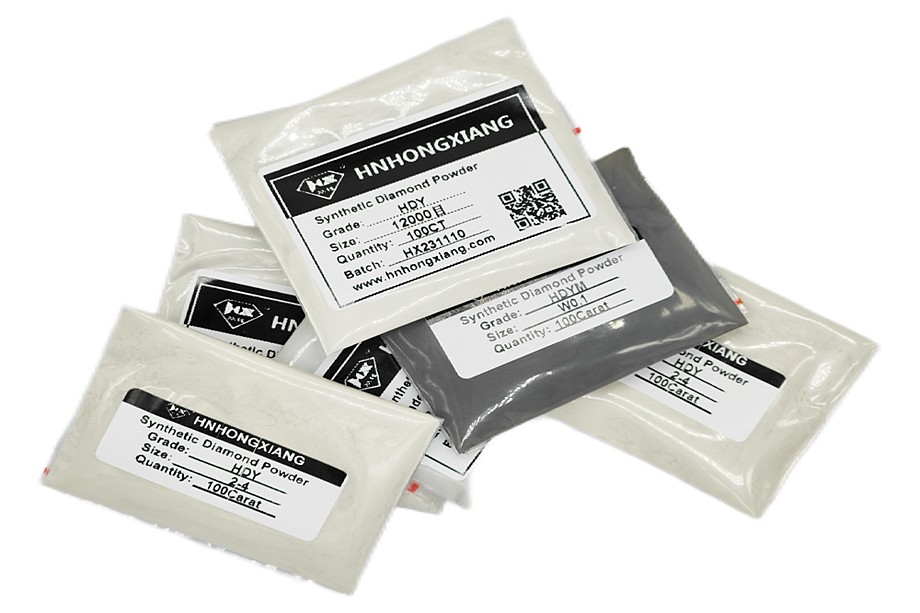 HDY Monocrystalline Diamond Micron Powder packaging