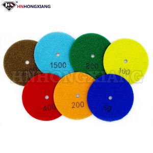 Resin bond diamond soft grinding discs 50# to 3000# for stone refinishing