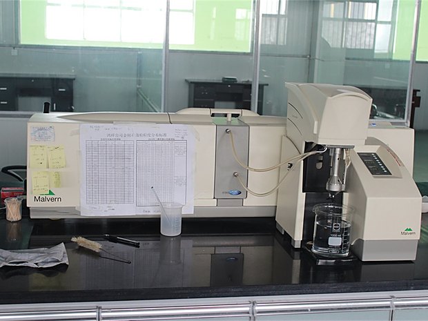 Particle size analysis instruments in the HNHONGXIANG laboratory