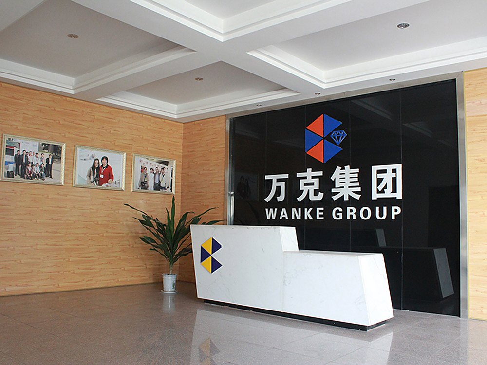 HNHONGXIANG showroom and reception at the Wanke Group site