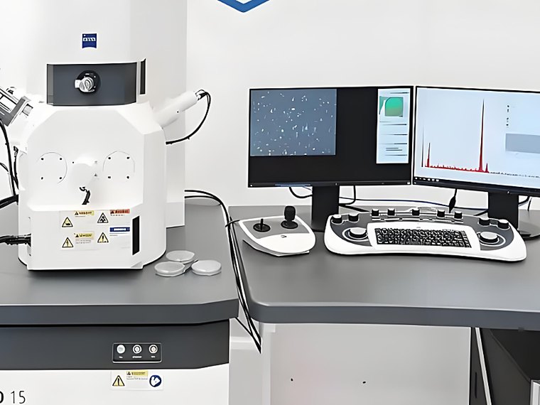 Scanning electron microscope laboratory for diamond morphology testing